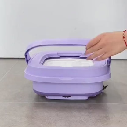 Mini Lavadora que Lava, Seca y se Esconde cuando No la usas